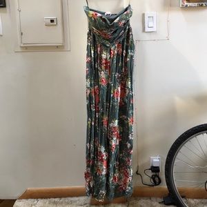 NWT Band of Gypsies Strapless Jumpsuit